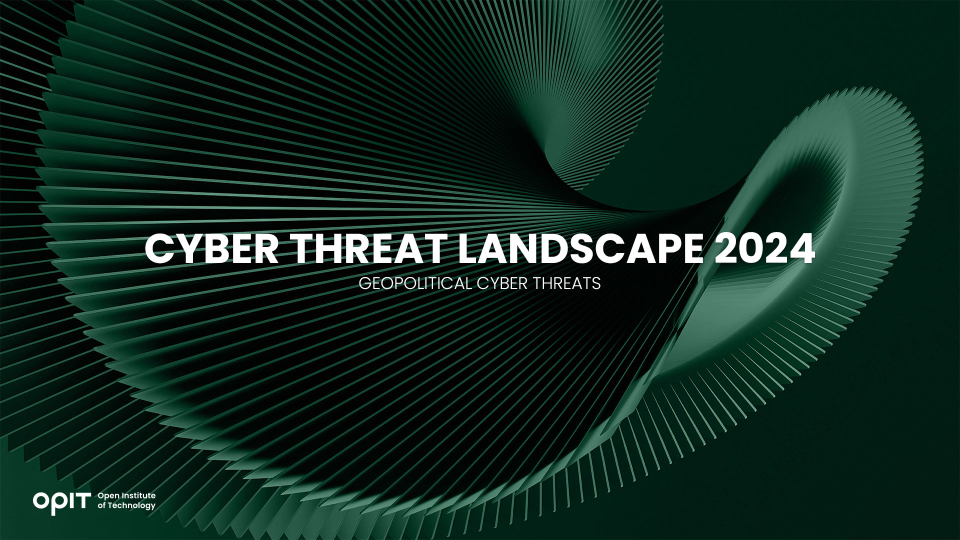 Cyber Threat Landscape 2024 Geopolitical Cyber Threats