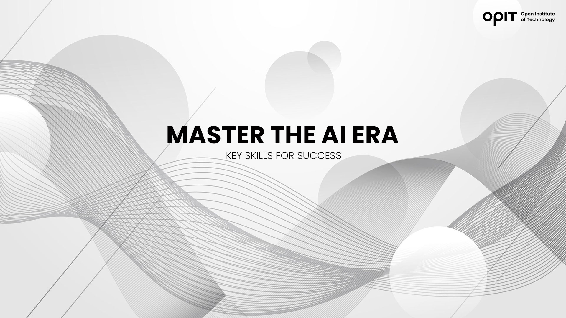 Master the AI Era Key Skills for Success