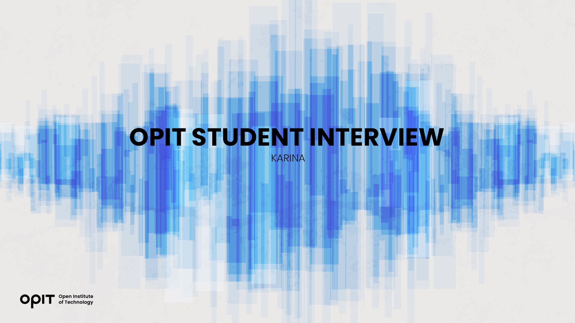 Juggling Work and Study Interview with OPIT Student Karina