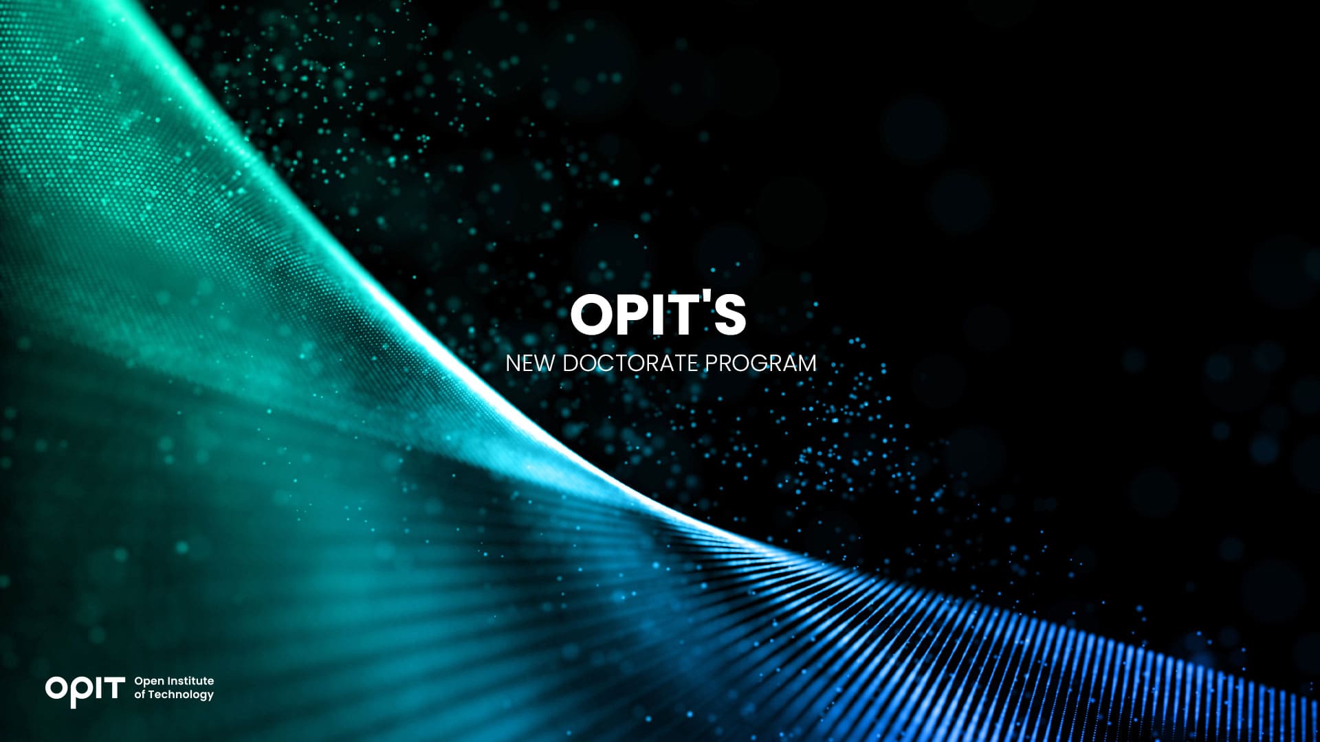 OPIT’s New Doctorate Program